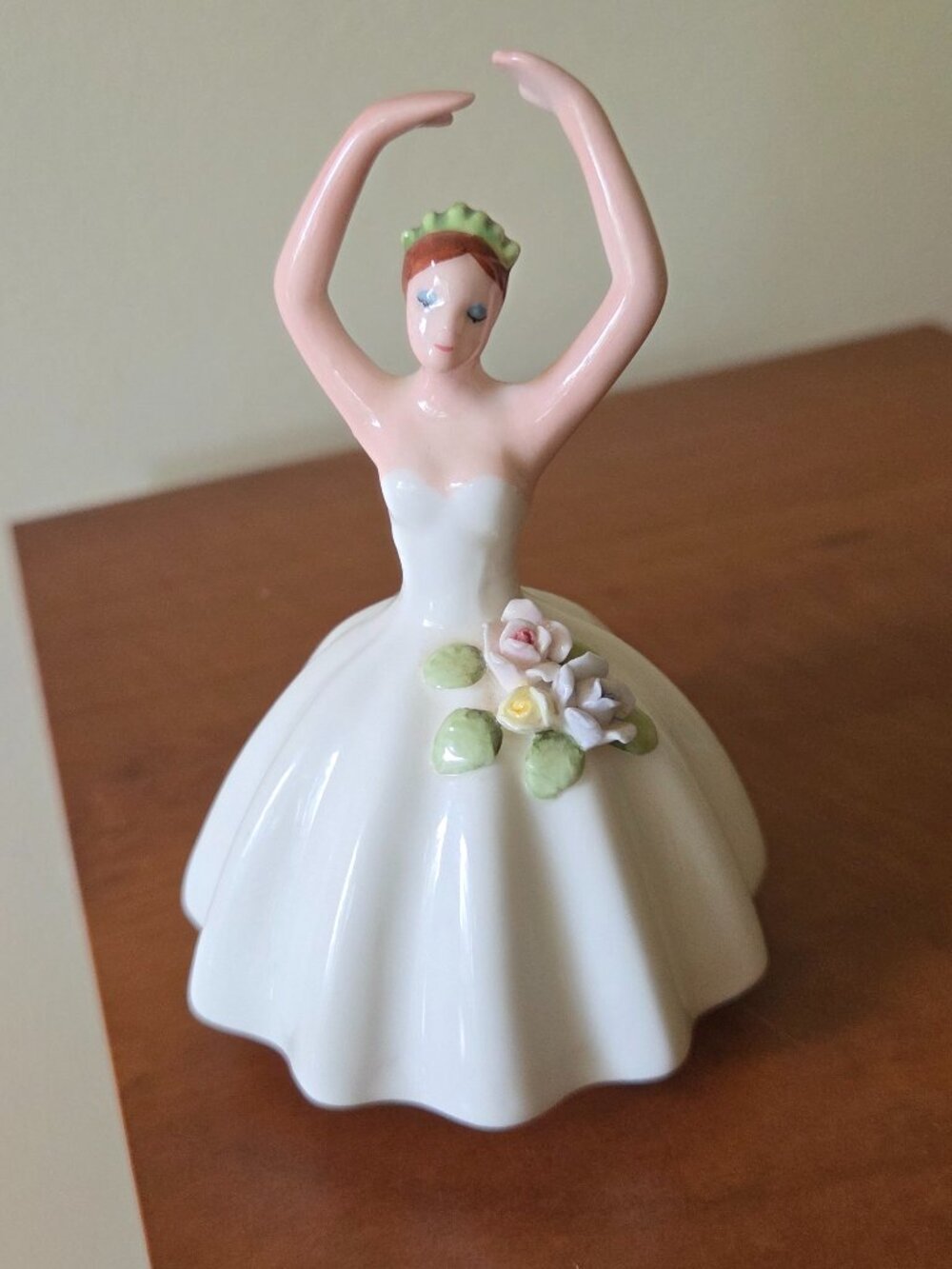 🩰 Vintage San Francisco Music Box Co. Porcelain Ballerina Musical Figurine 1989
